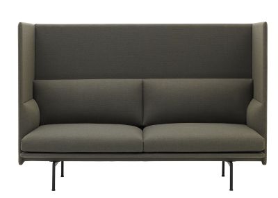 Outline 2-Sitzer Highback Sofa Muuto